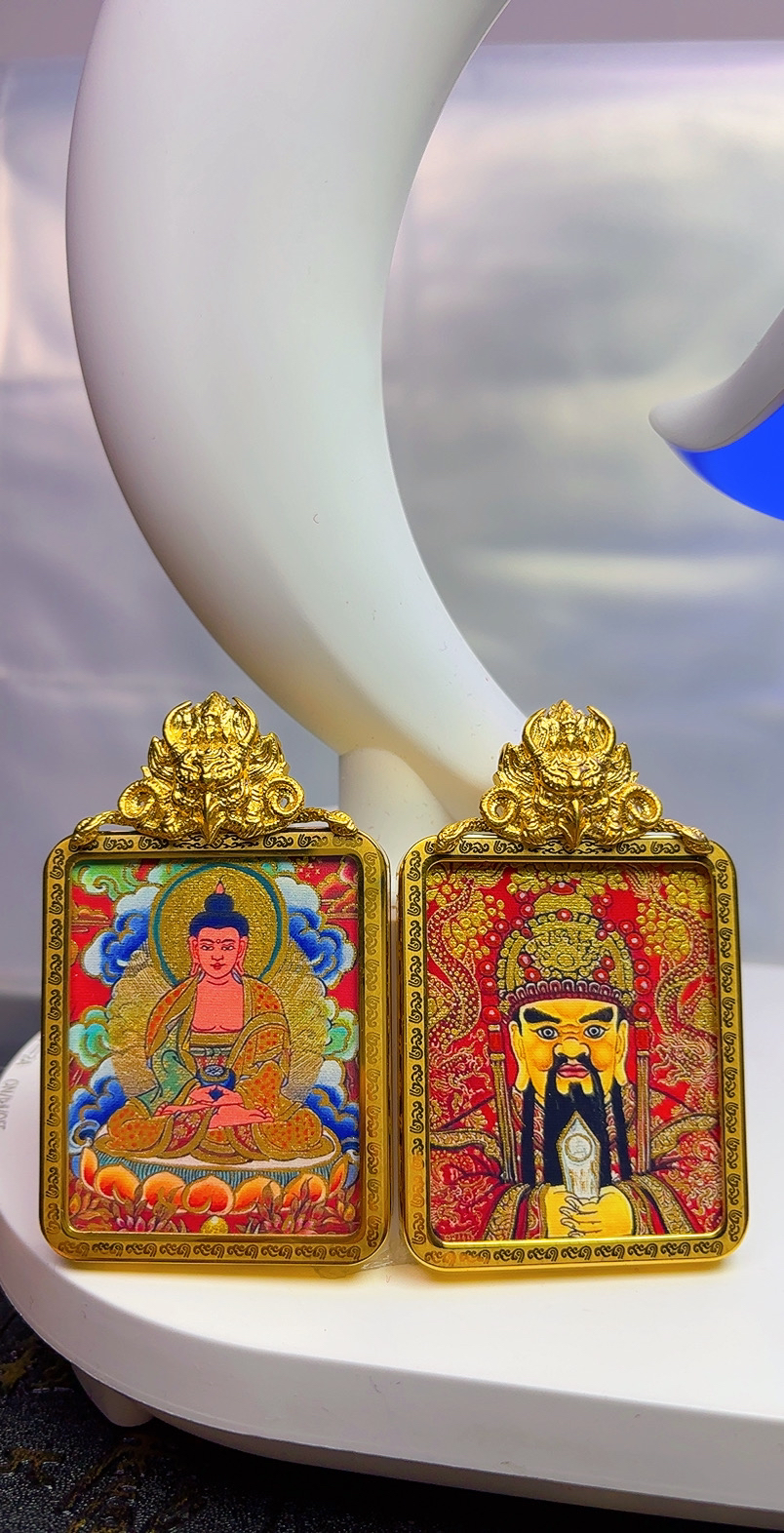 生肖猪，狗平安，健康➕米米手绘唐卡