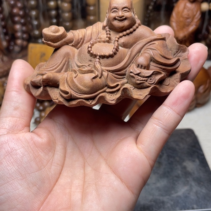 檀香木把件印度老山檀香米勒