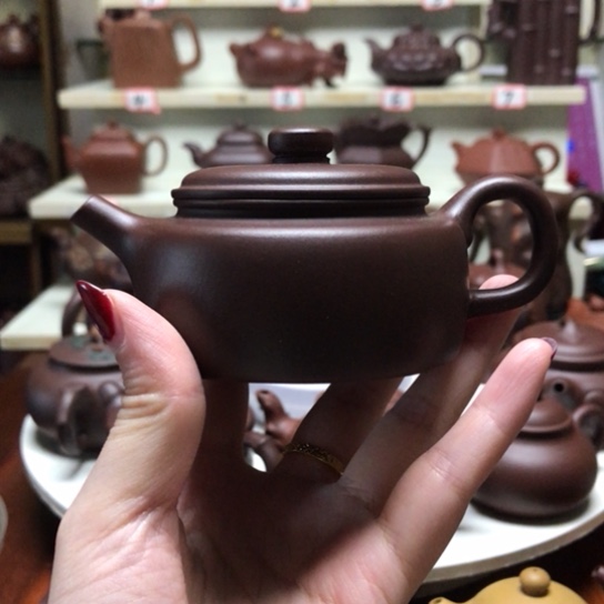 紫砂茶壶小德钟紫砂壶
