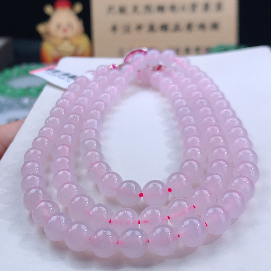 翡翠手链未镶嵌卡7