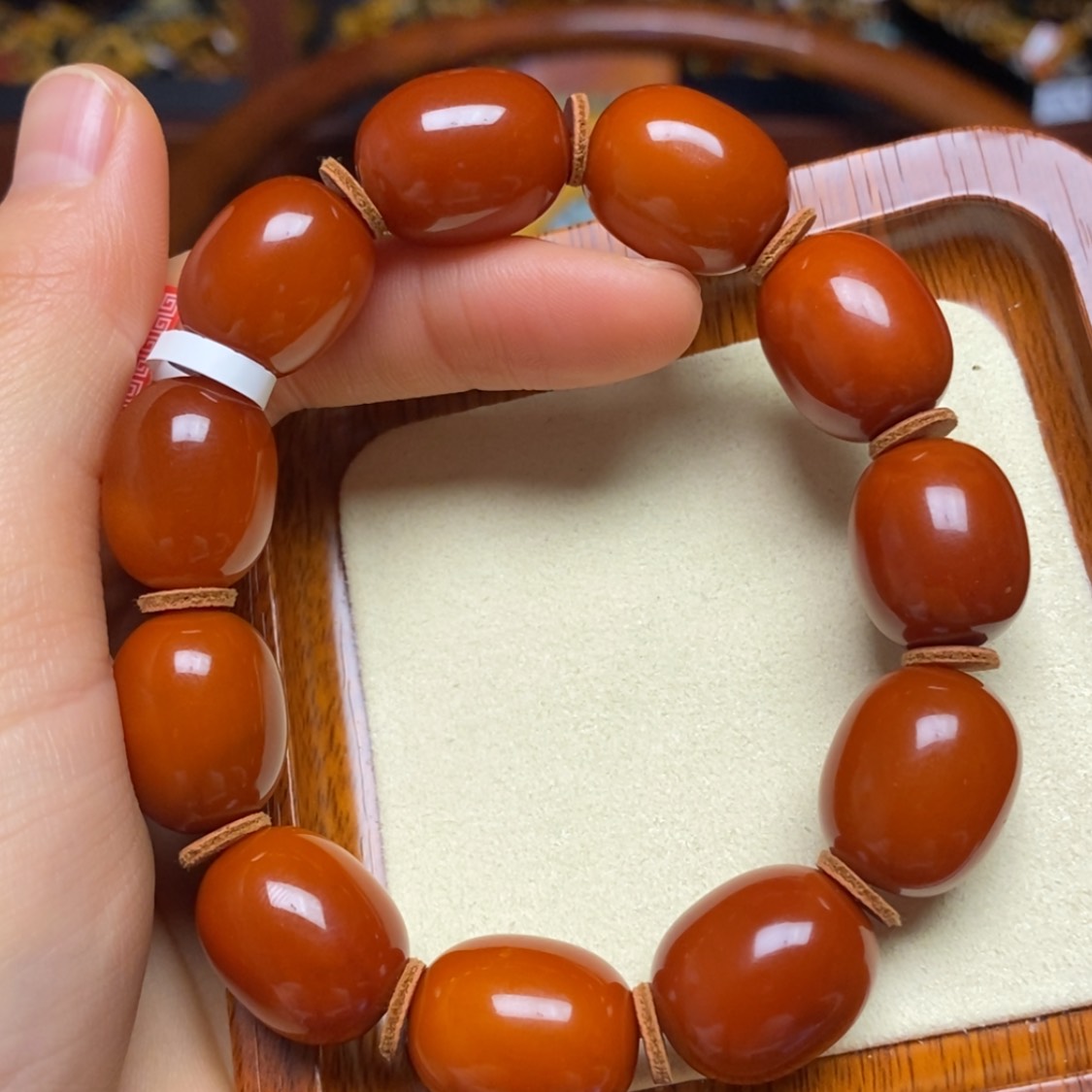 【闪购商品】蜜蜡手链未镶嵌手串