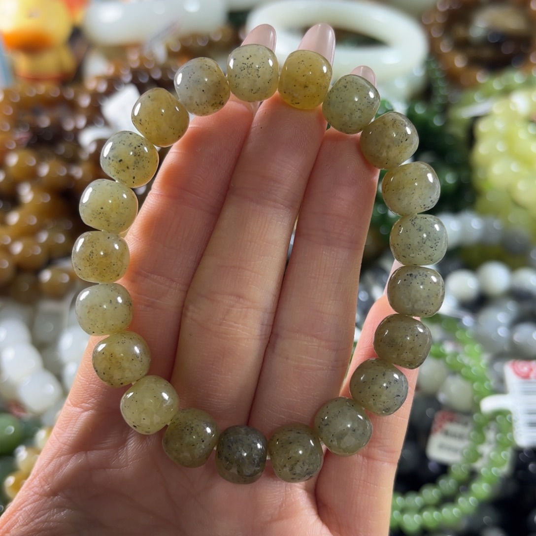 和田玉未镶嵌手串167