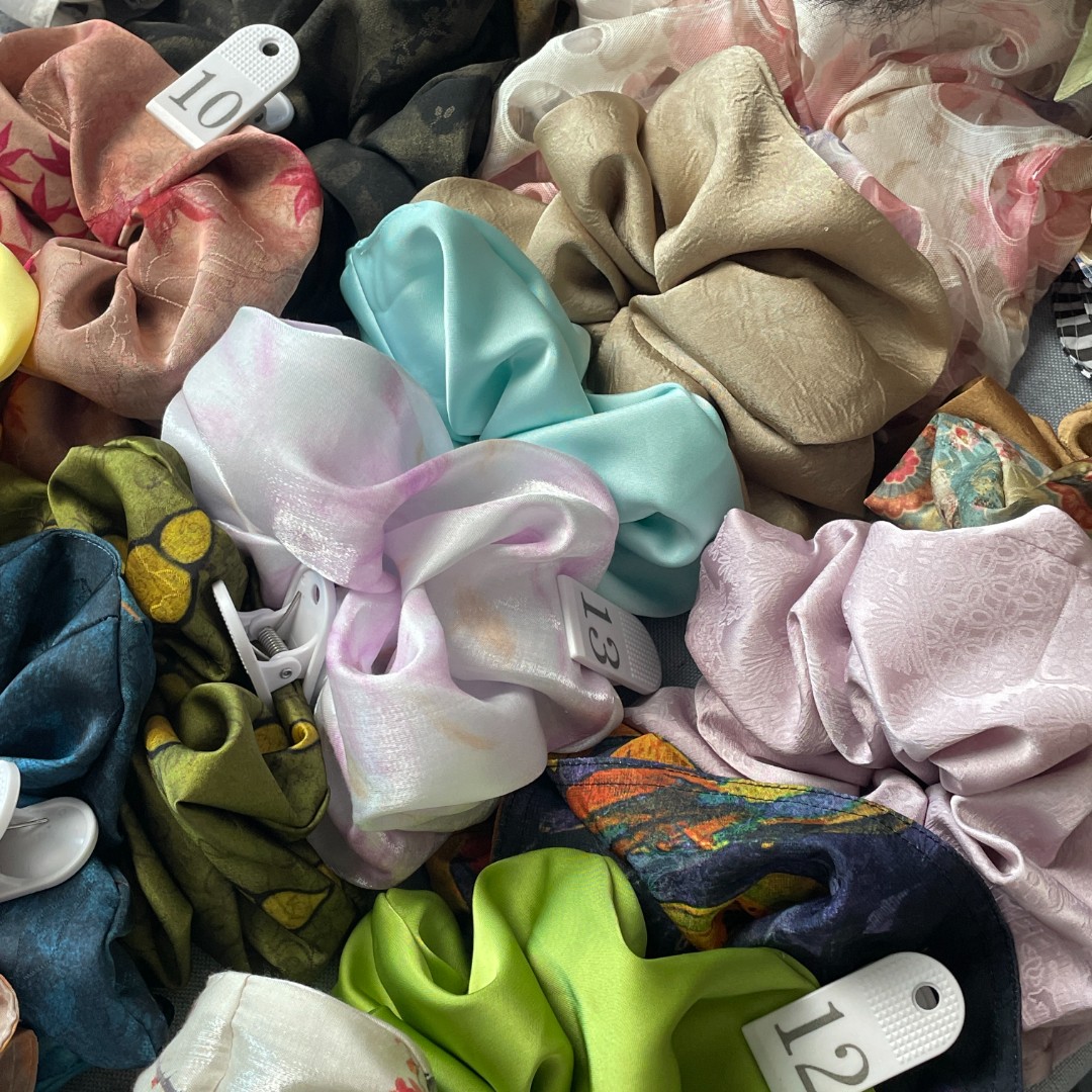 大肠发圈时尚发饰头绳百搭气质手工（手工制作默认微瑕介意慎拍）