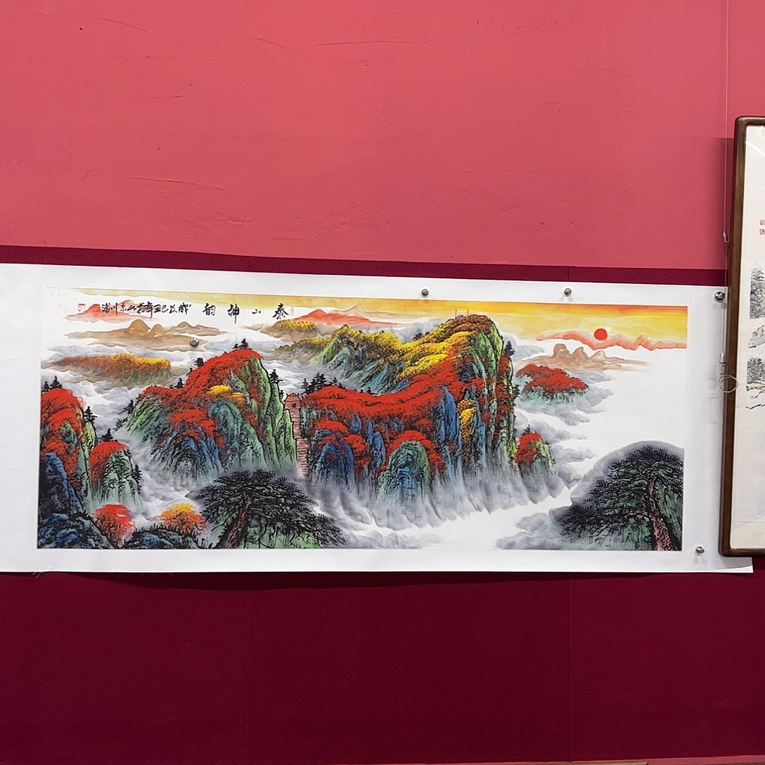 国画李川浦画家作品