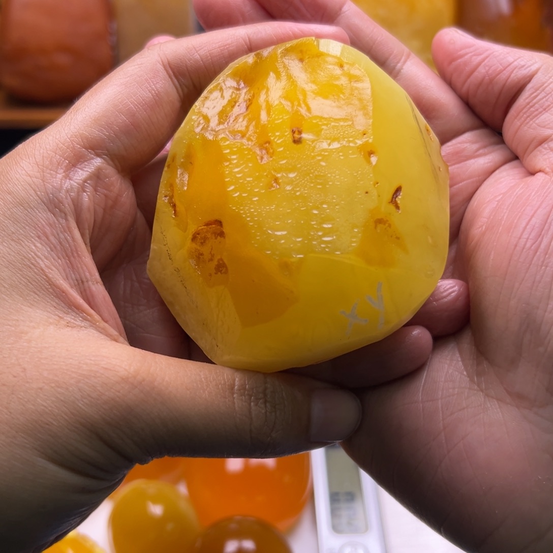 老***号定制琥珀未镶嵌12345678