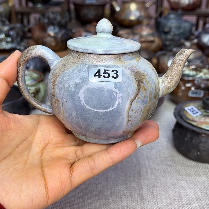 裸柴烧陶瓷手工茶器