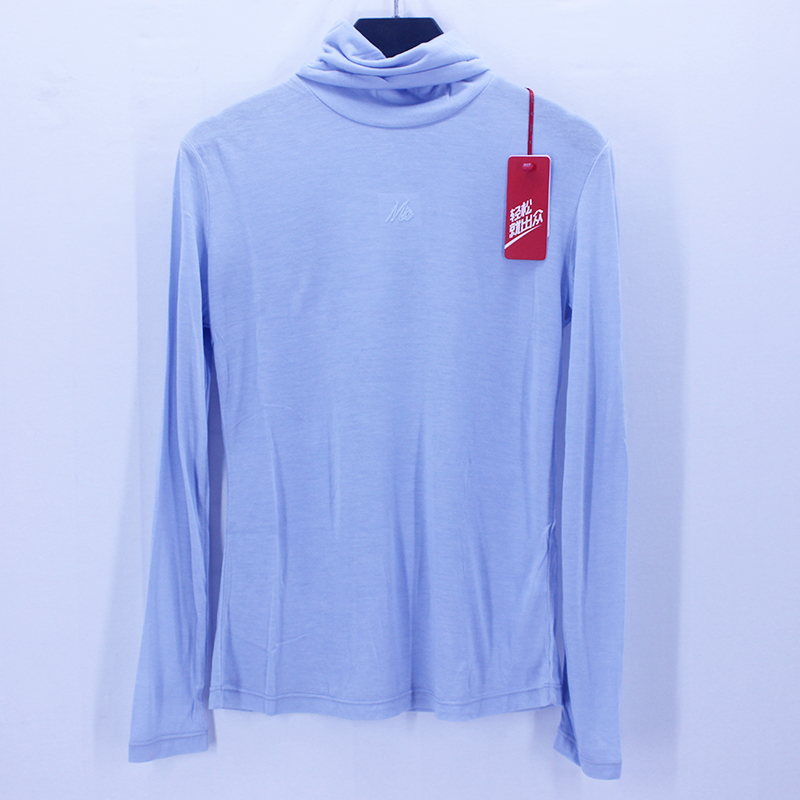 【绵羊毛打底保暖】羊毛暖尚女高领打底衫秋衣保暖肌底衣U20602063