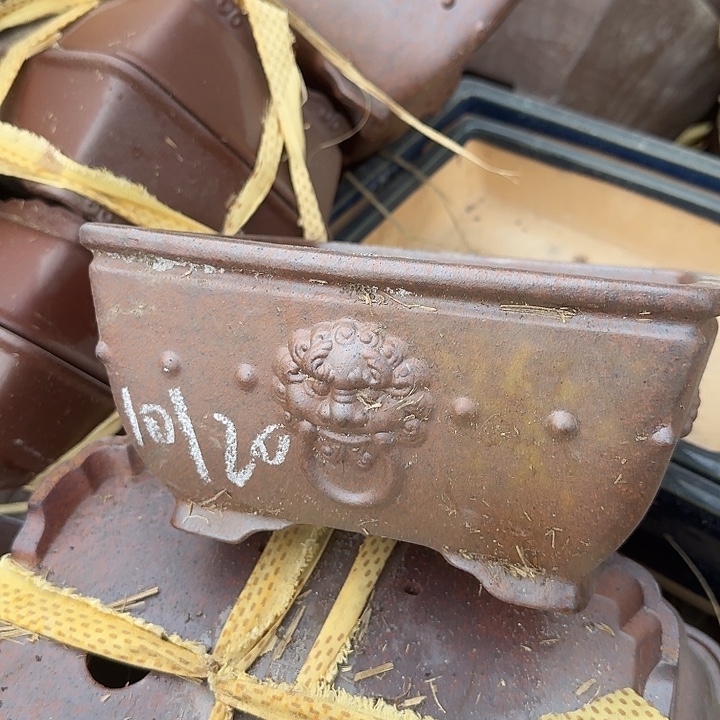 紫砂和花木两件的制作是我