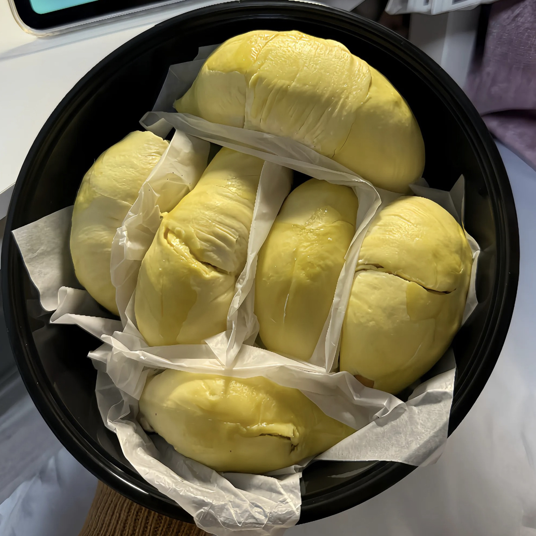 最后一份特价！偏湿！新鲜泰国金枕头榴莲果肉核小盒750G金枕泰国