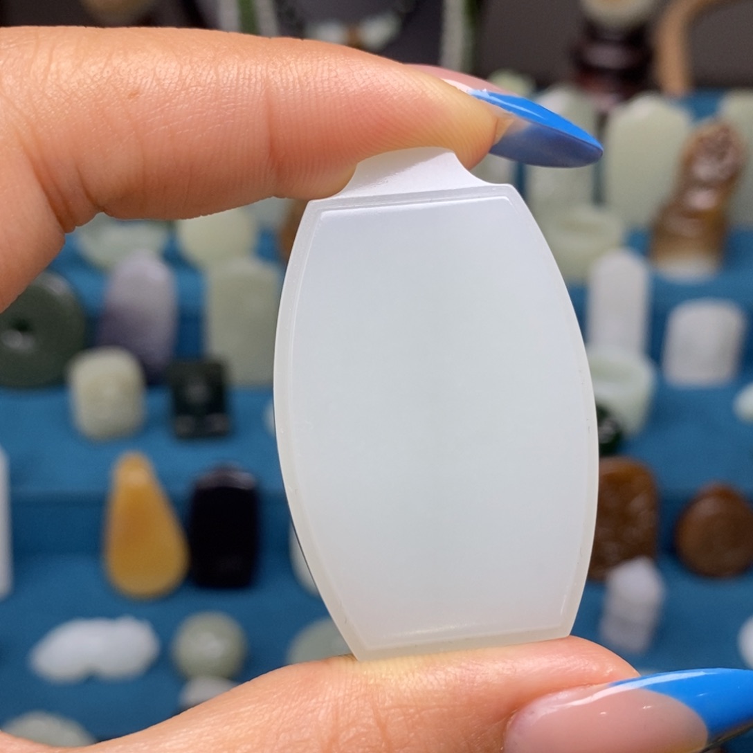 颈饰未镶嵌和田玉风**会