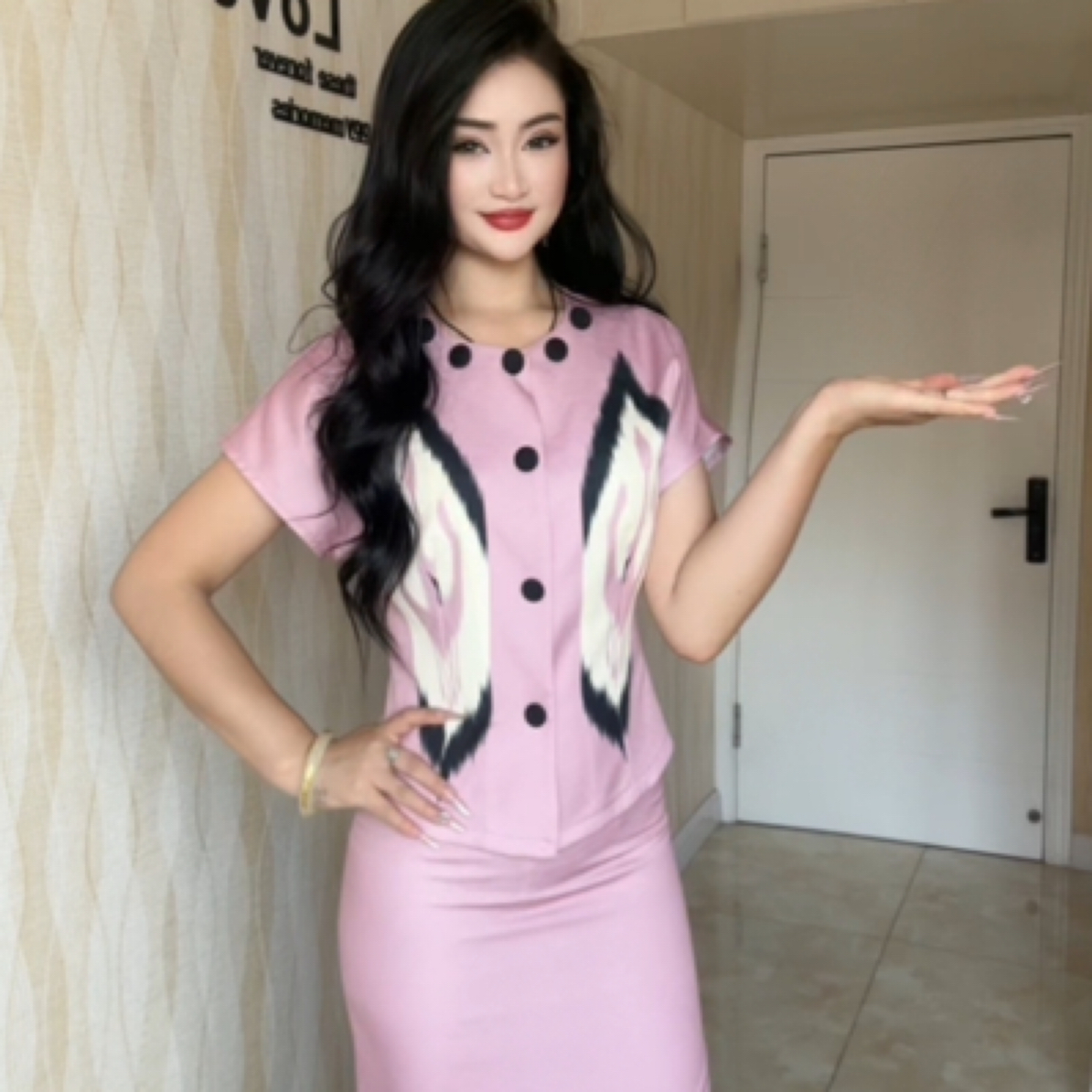 高端私人定制针织艾特莱斯夏季时尚百搭高质感套装atlas