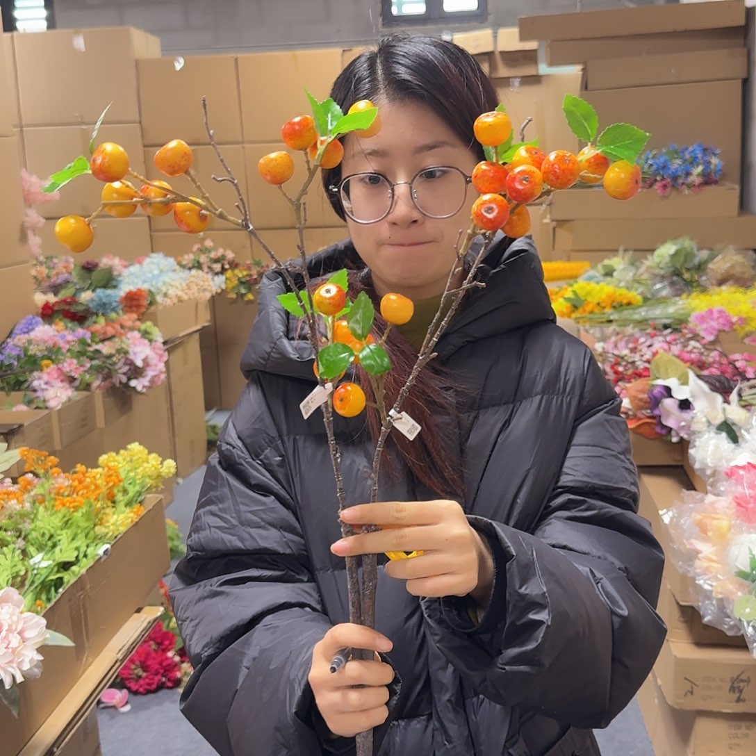 用***444号「闪购」仿真花，公主请下单