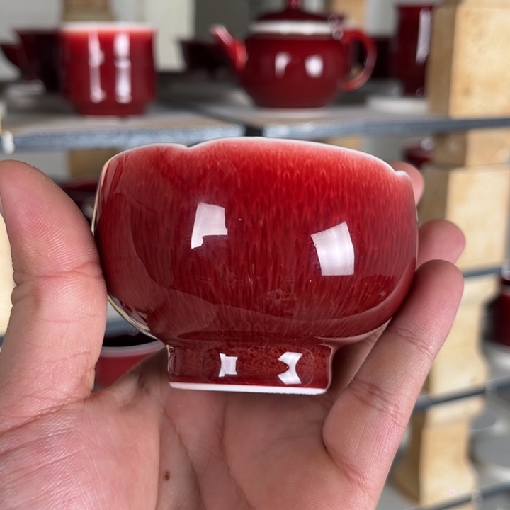 景德镇陶瓷郎红开窑福利