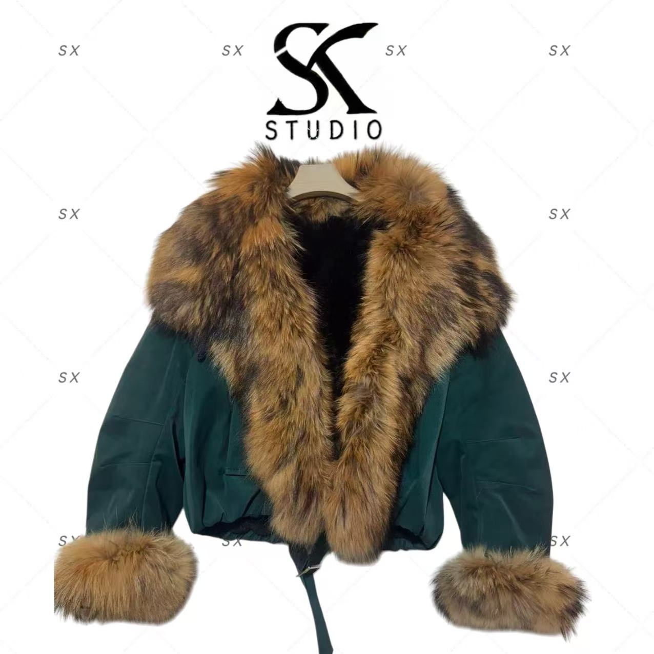 9447女装轻奢新款外套（貉子毛）LNE-2505