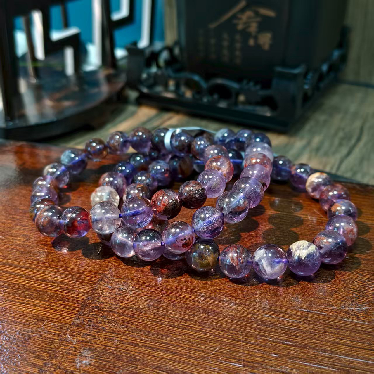 【书记甄选】紫幽灵单圈手链约9mm 多样性发一件 864LA