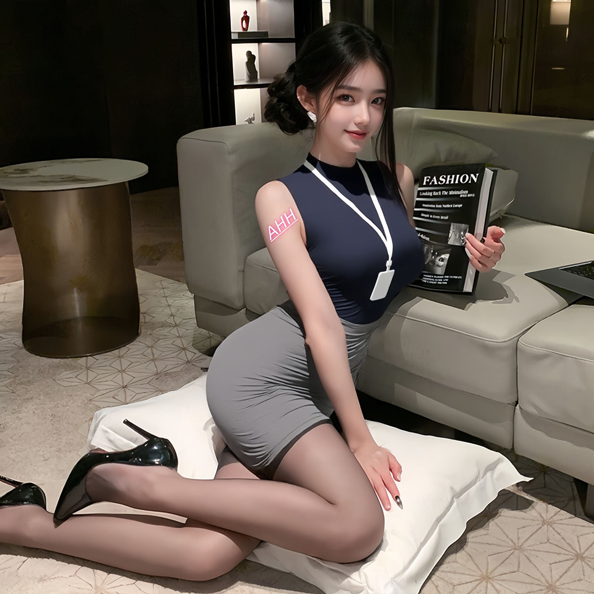 『LA』纯欲御姐OL秘书装cosplay角色扮演辣妹制服包臀裙睡衣显瘦