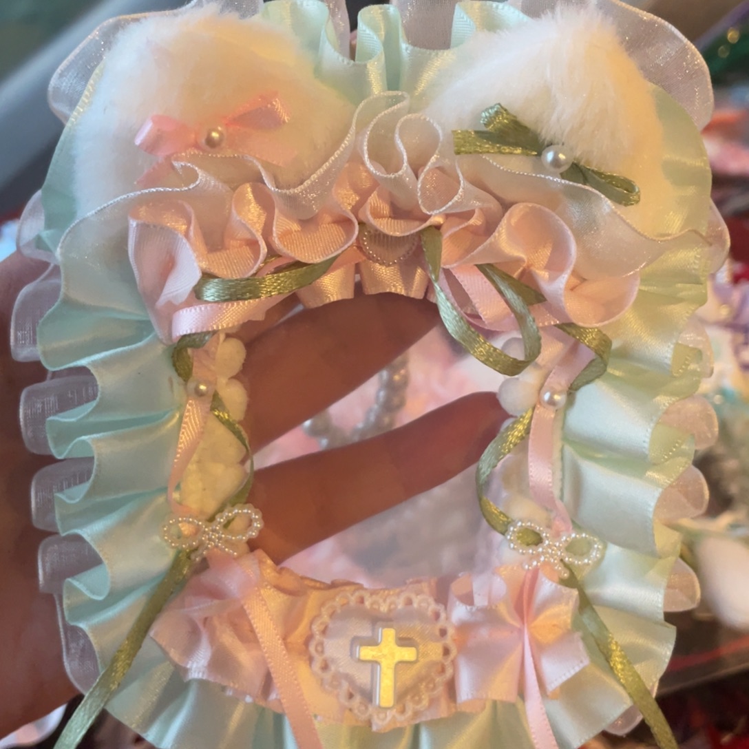 粉绿色diy卡套nnn