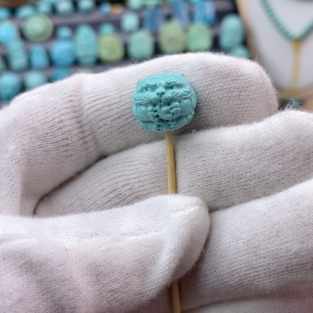 绿松石珠宝奇石未镶嵌