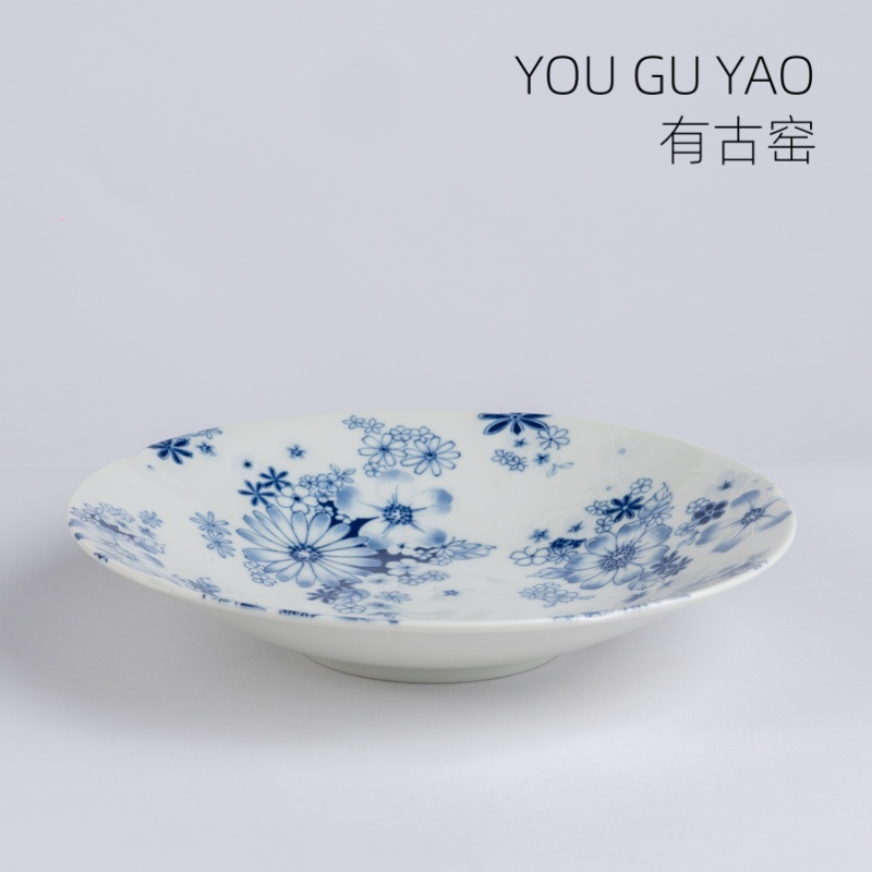 【花集】日本进口7寸深盘22.3*4CM