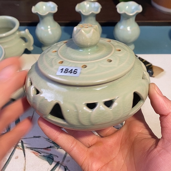 汝瓷1846 青鸾汝瓷汝州发货
