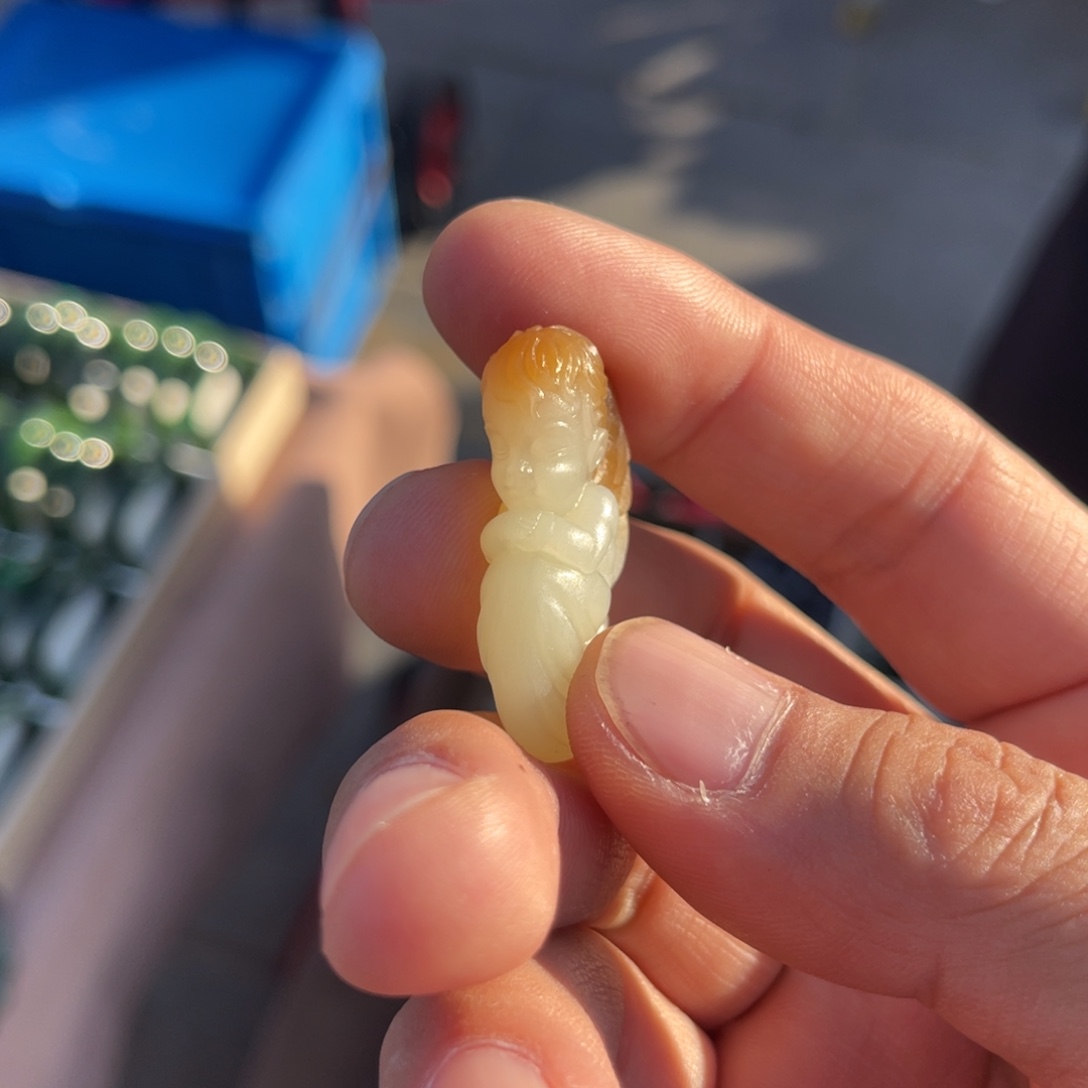 和田玉（糖玉）未镶嵌颈饰