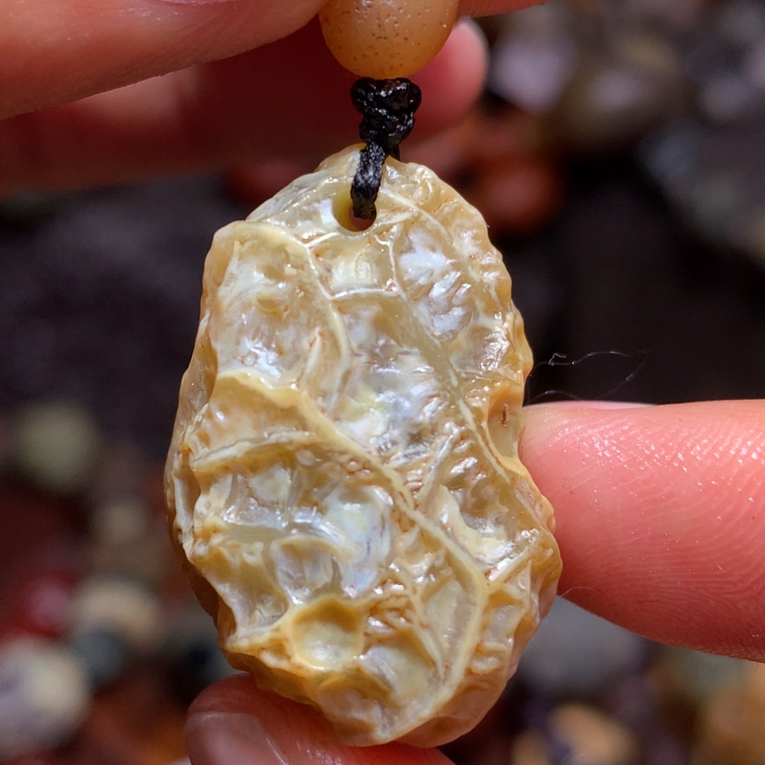 未镶嵌玛瑙/玉髓珠宝半成品