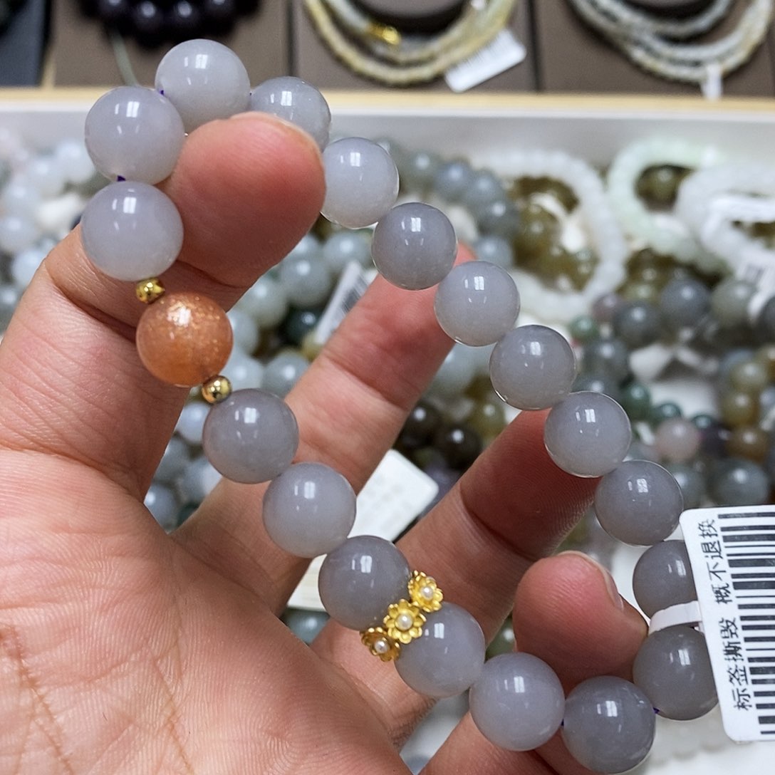 和田玉手链未镶嵌