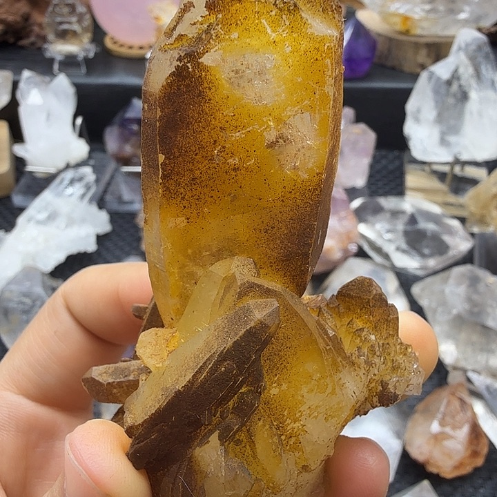 石材黄晶喜马浮生矿