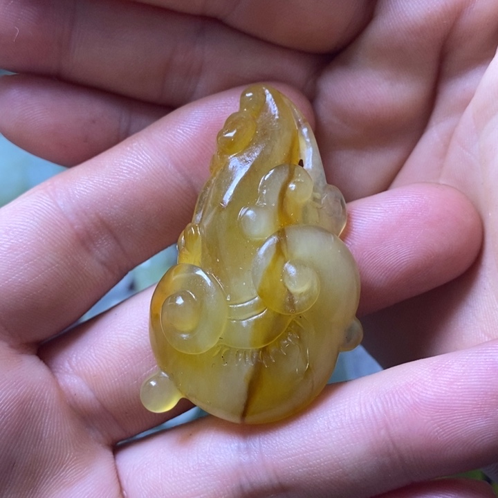 岫玉岫玉颈饰未镶嵌