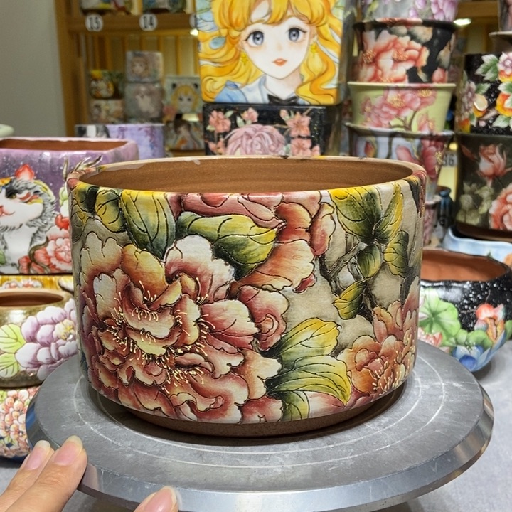 景德镇艺术手绘作品