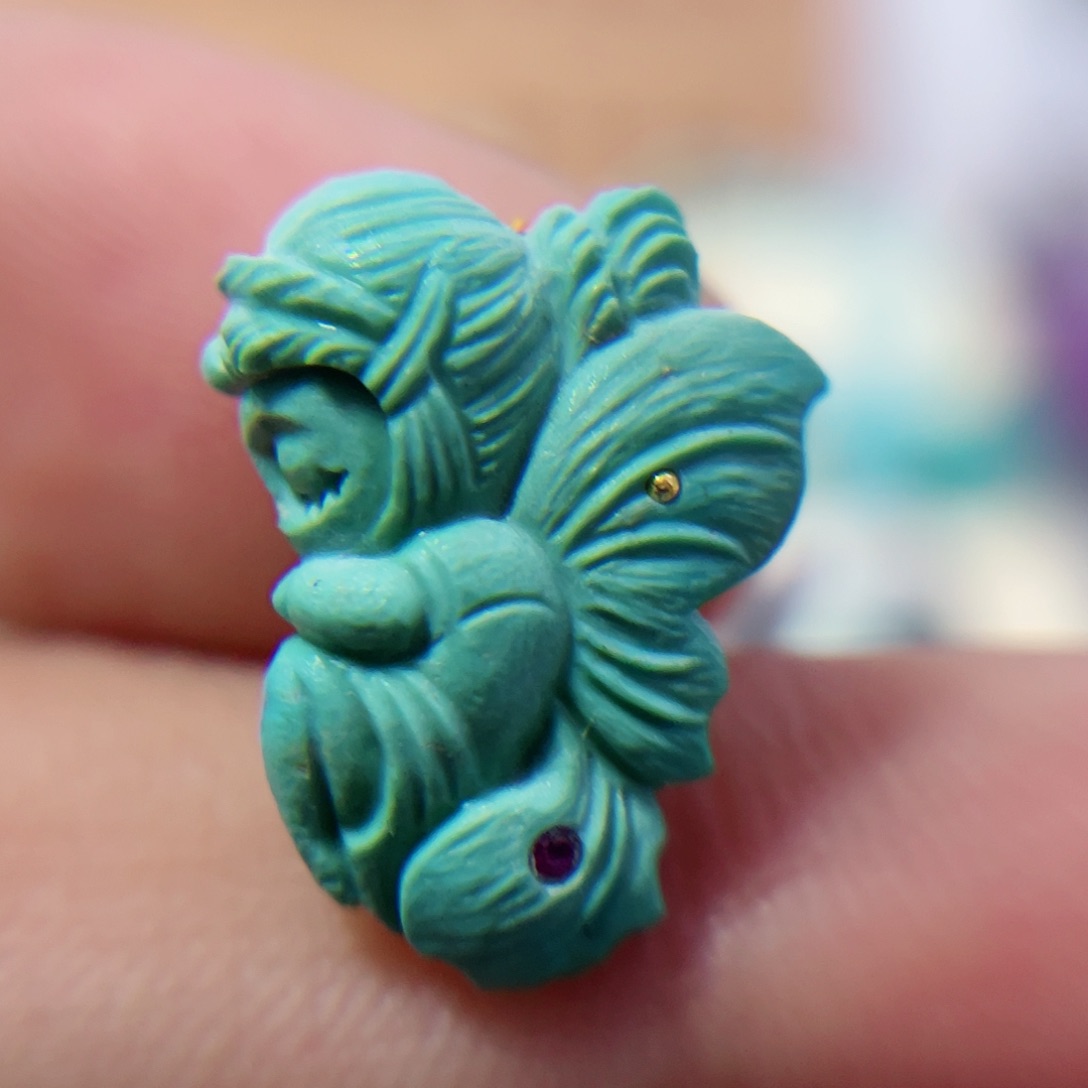 绿松石配饰未镶嵌