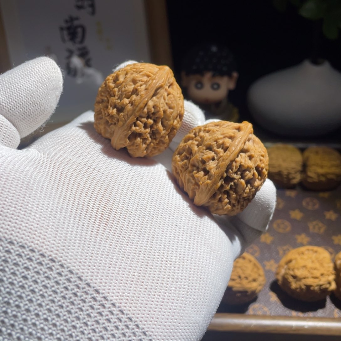 文玩核桃吊坠38鸭蛋桩高炮