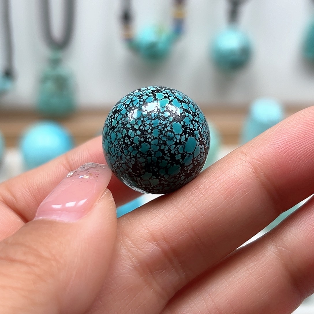 绿松石珠宝奇石未镶嵌青****柜