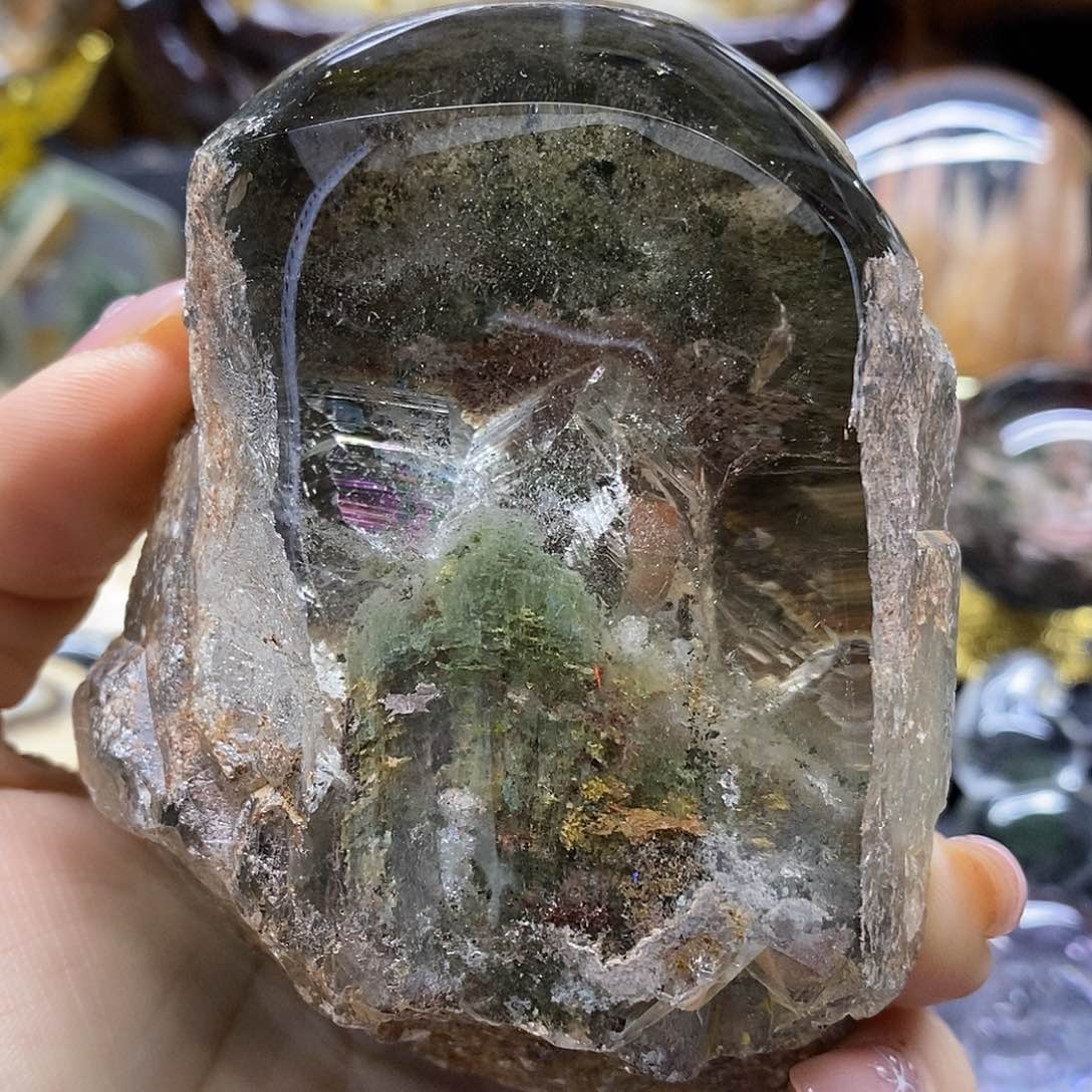 水晶水晶原石未镶嵌