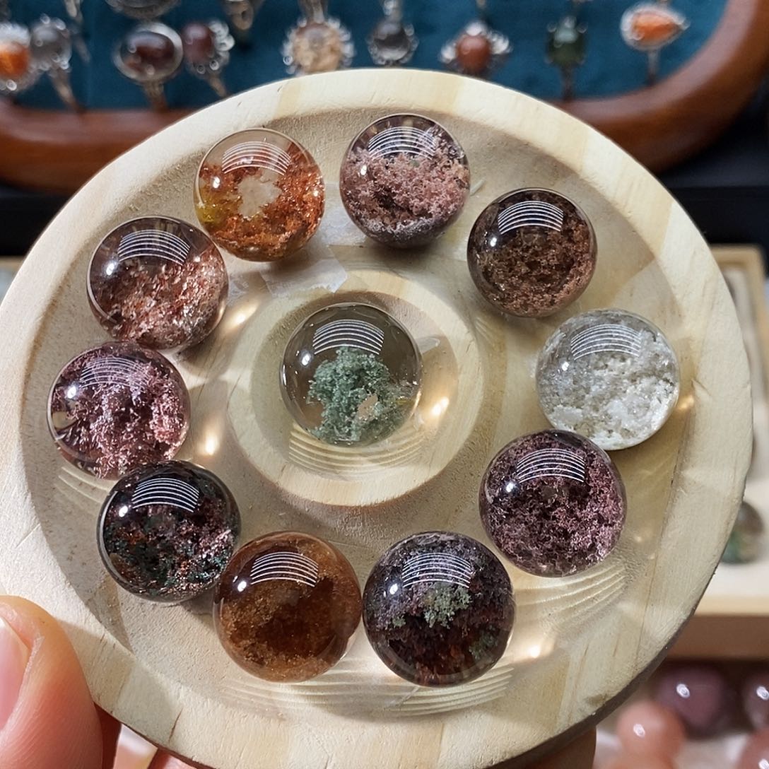 水晶珠宝半成品未镶嵌定制