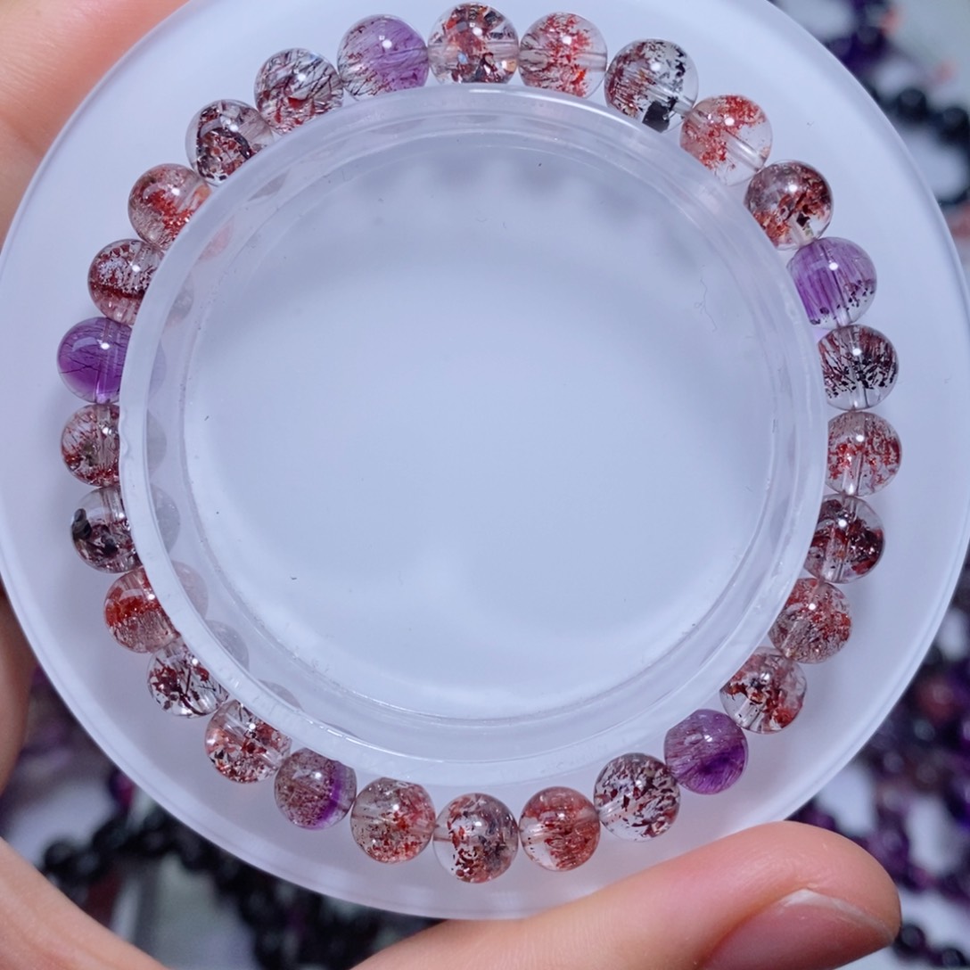 水晶手串未镶嵌毒液