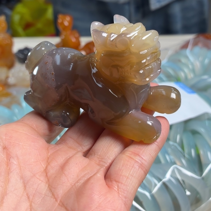 玛瑙/玉髓未镶嵌吊坠(不含链)