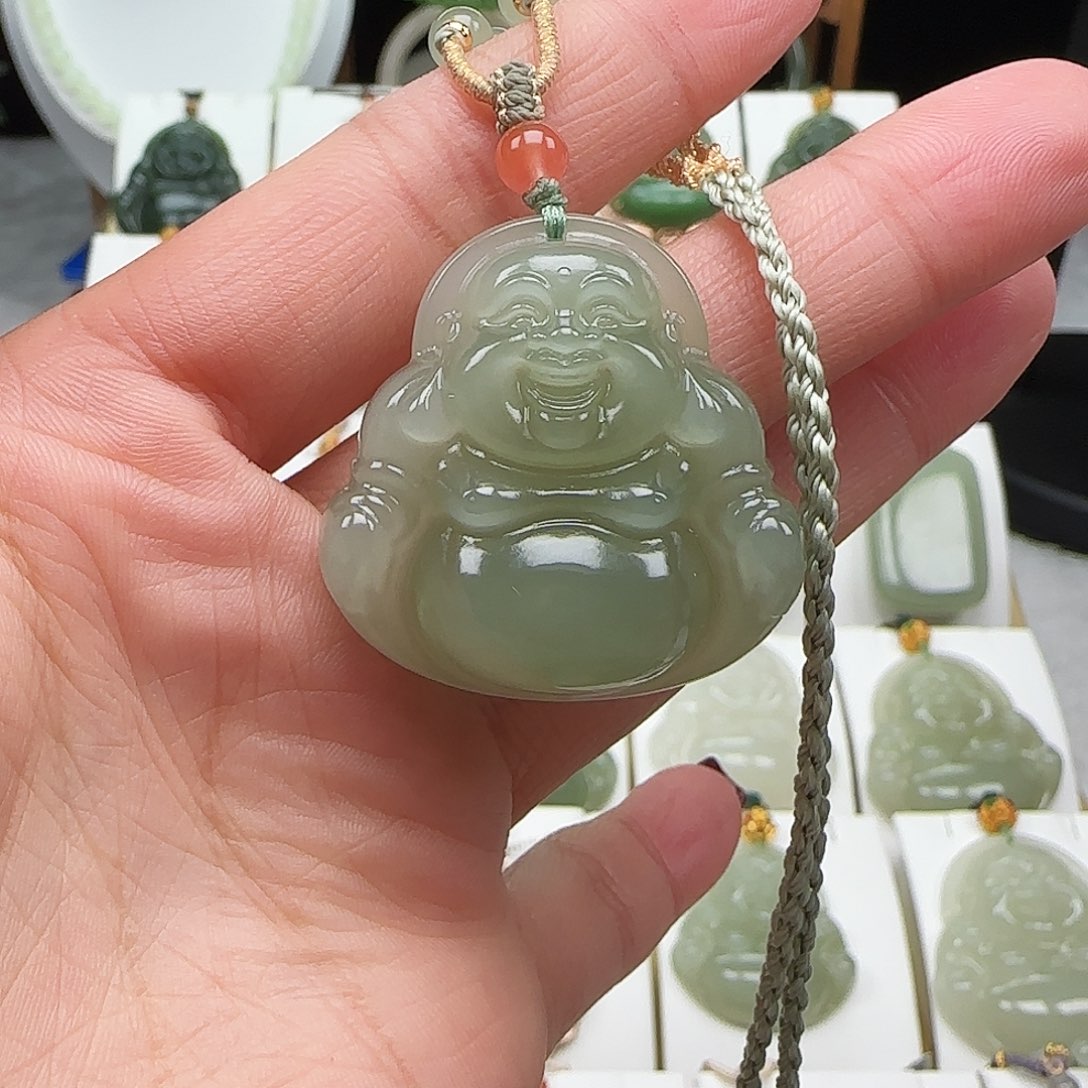 和田玉颈饰未镶嵌公****睡