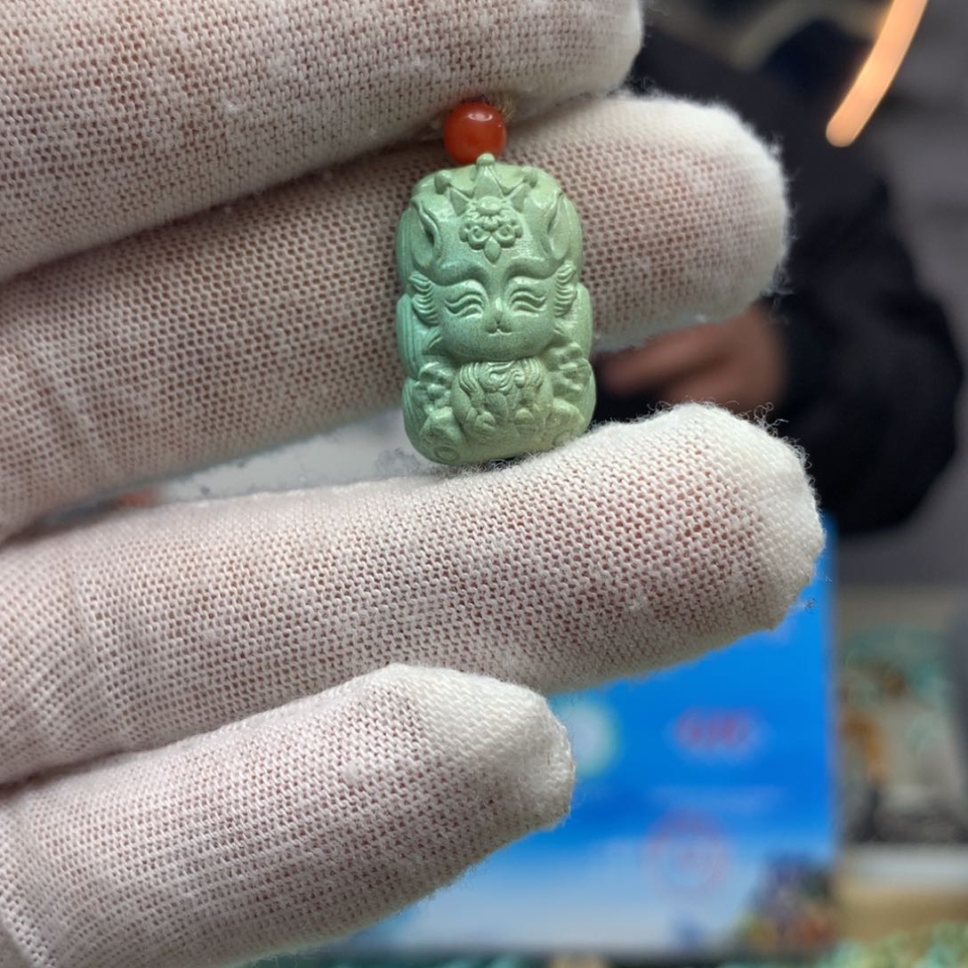 绿松石挂件未镶嵌