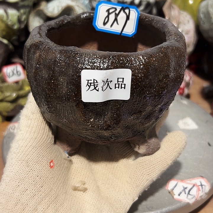 粗陶花盆制作就这样了，