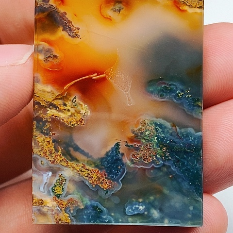 玛瑙/玉髓颈饰未镶嵌冬***草