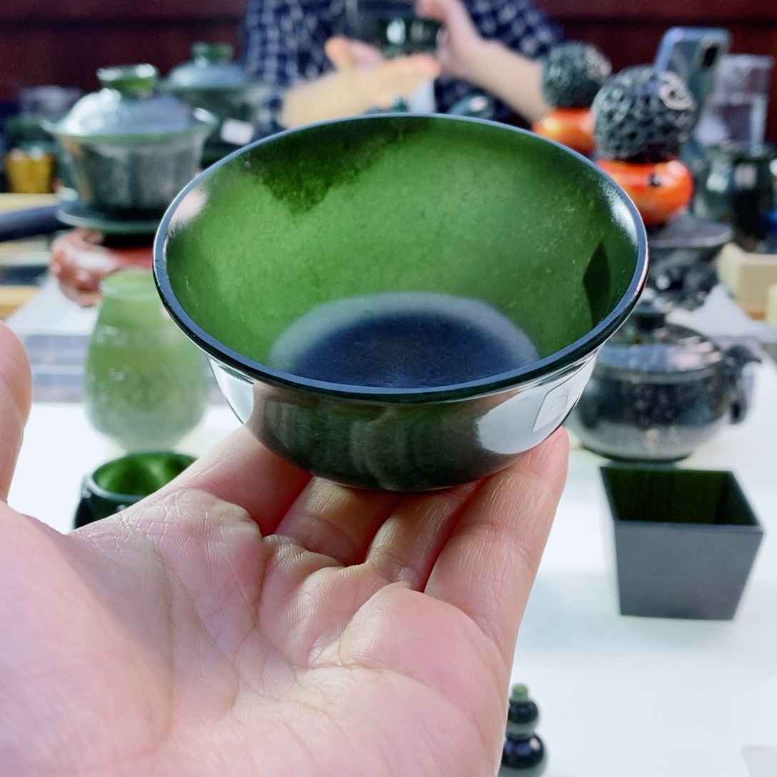 和田玉（青玉）未镶嵌摆件