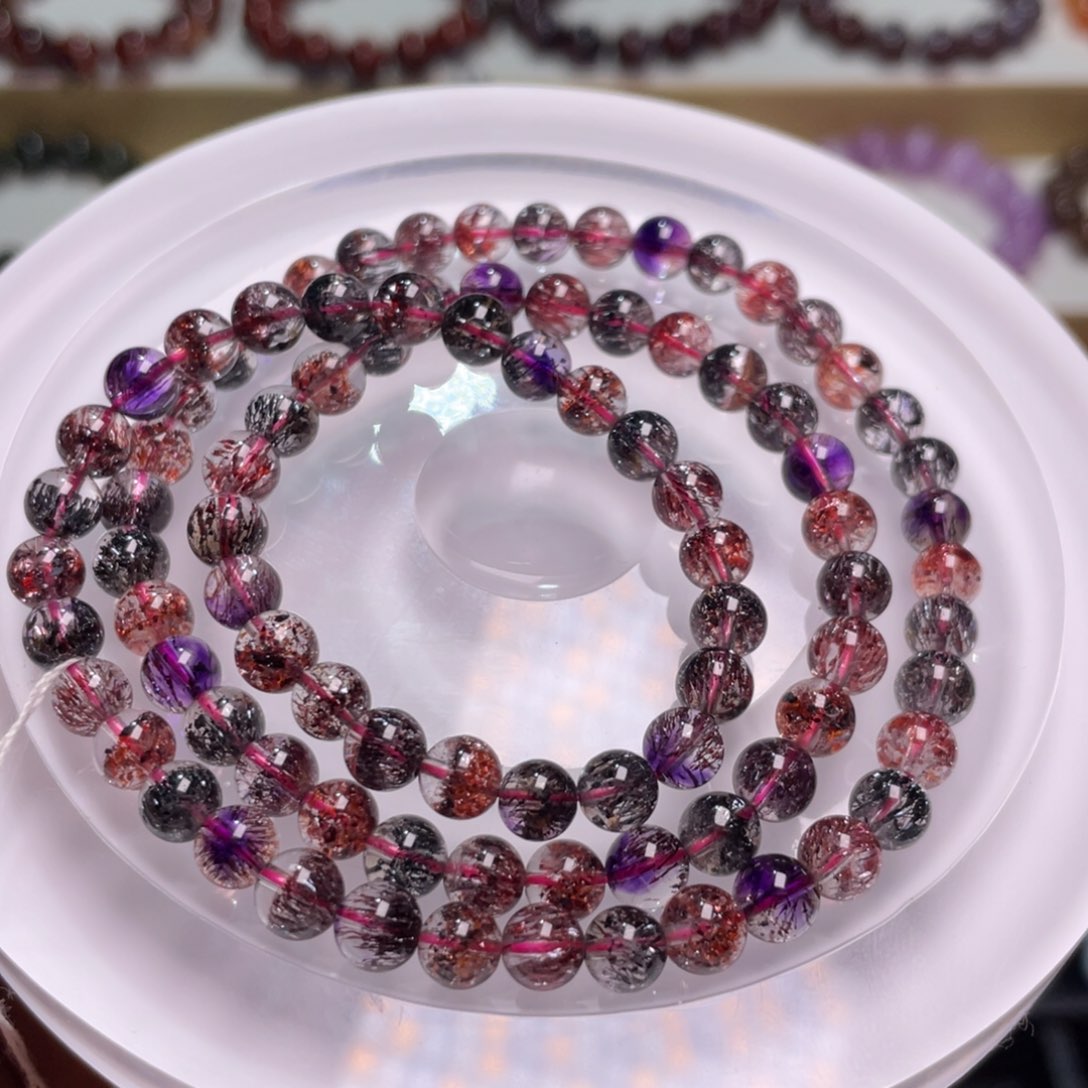 水晶手链未镶嵌超七手链