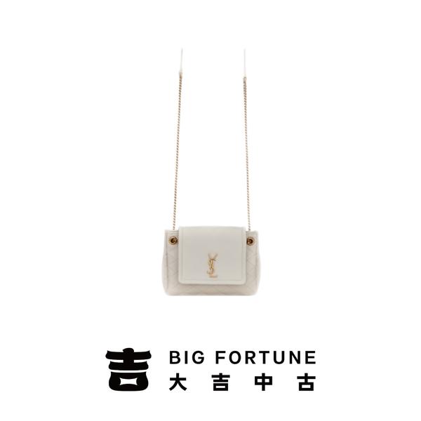 大吉中古/YSL圣罗兰白金nolita单肩斜挎包