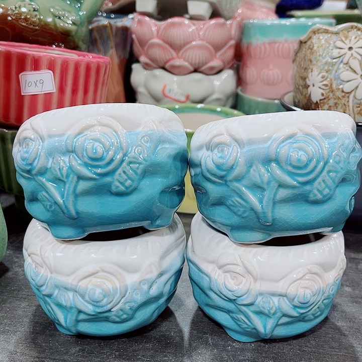 多肉花盆满10元包邮