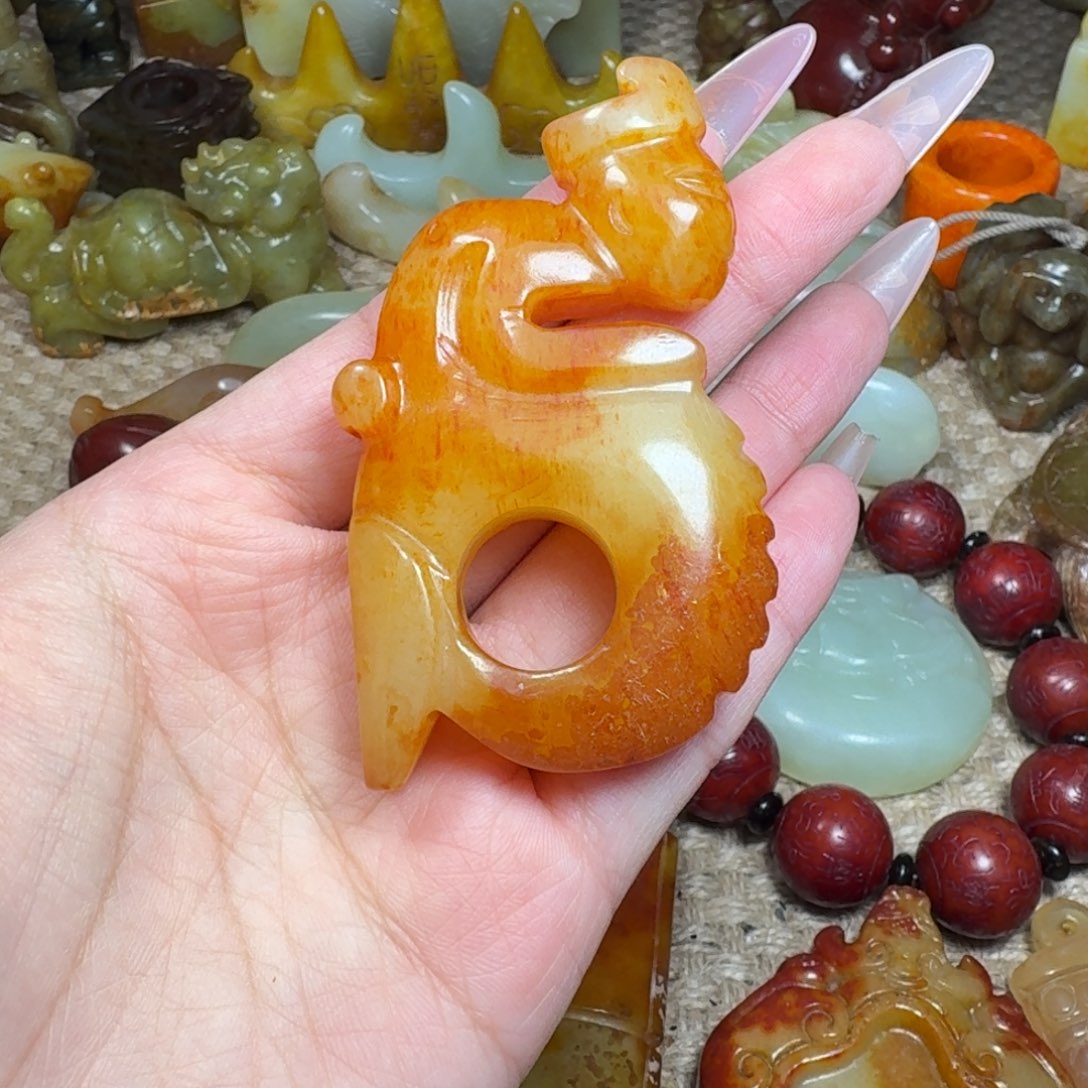 吊坠白玉菩提挂件