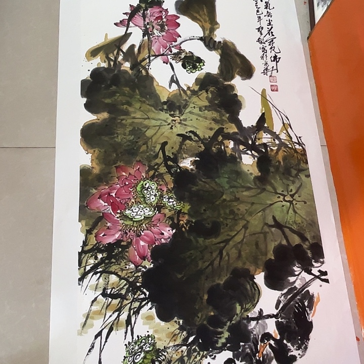 国画张圣敏先生纯手绘作品