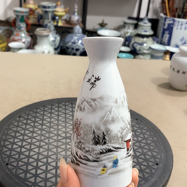 陶摆件博古架陶瓷摆件