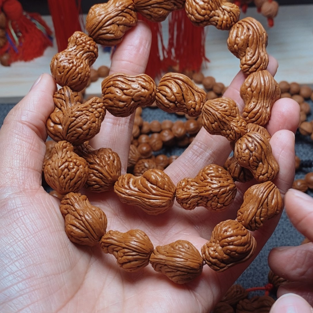 趣***儿桃核吊坠桃枭手串1