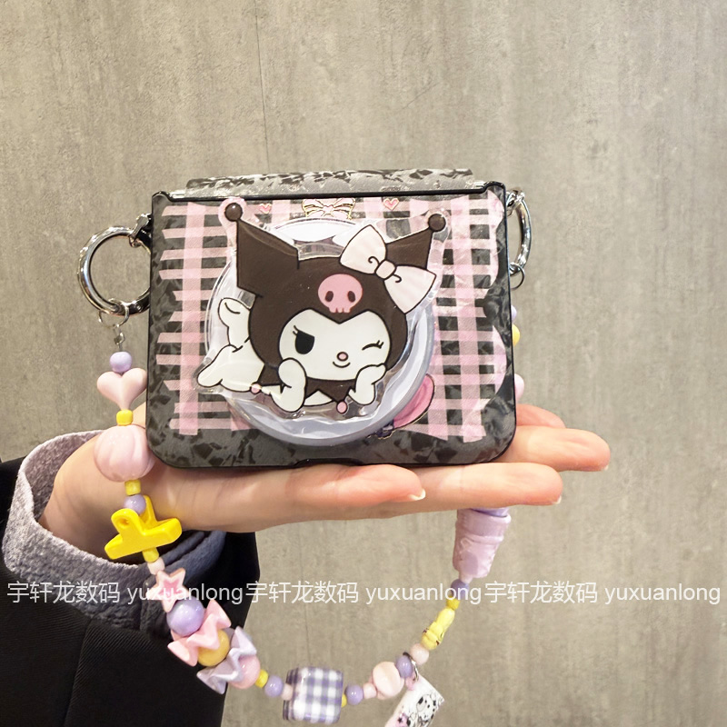 库洛米带磁吸适用华为purax手机壳pocket2折叠屏荣耀magicvflip2